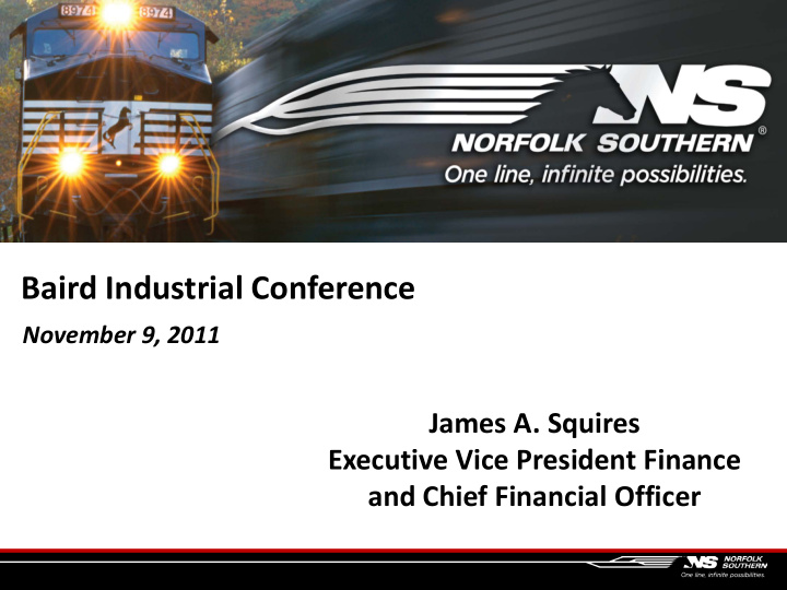 baird industrial conference