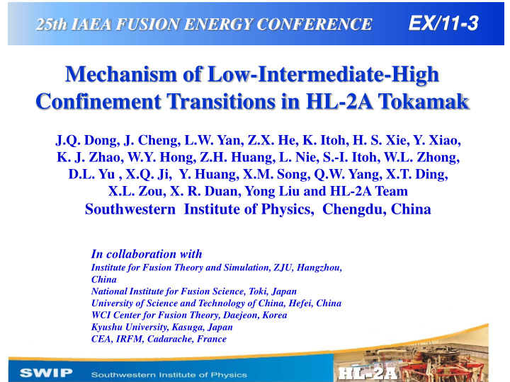 mechanism of low intermediate high