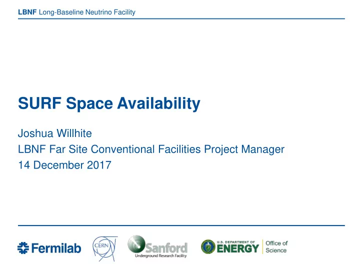 surf space availability