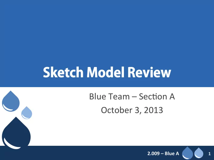 sketch model review