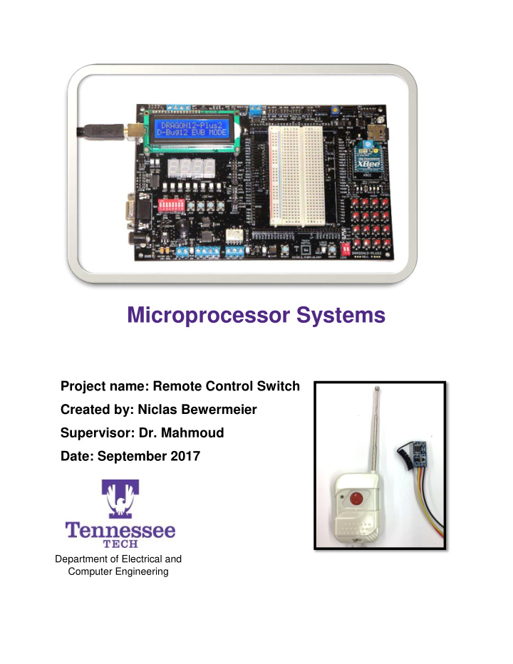 microprocessor systems