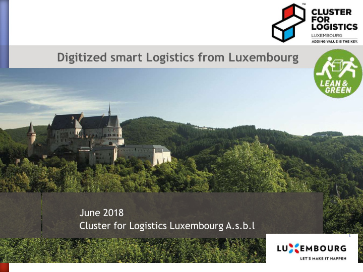 digitized smart logistics from luxembourg