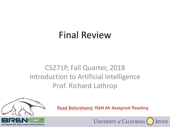 final review