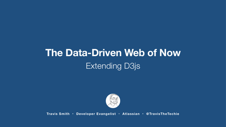 the data driven web of now
