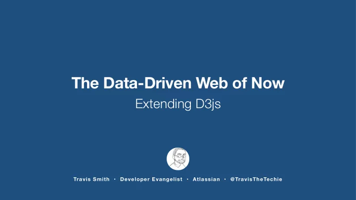 the data driven web of now