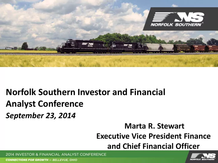 analyst conference