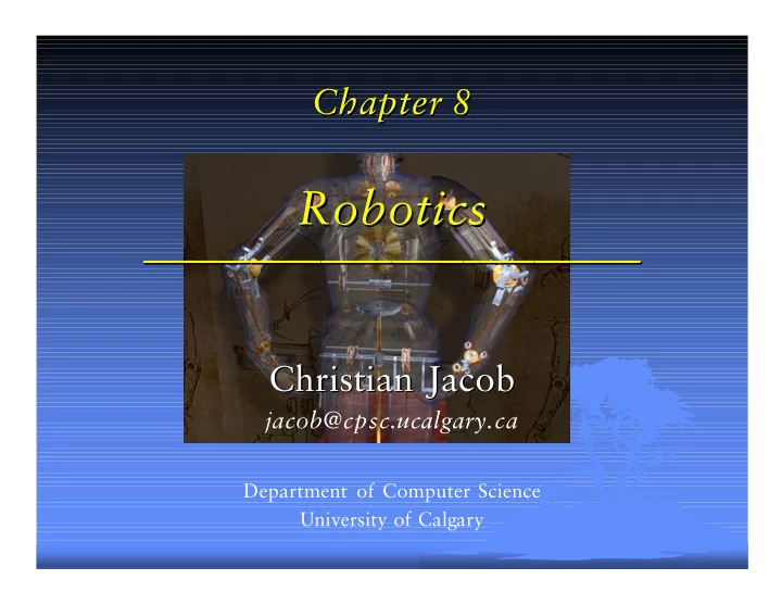 robotics robotics