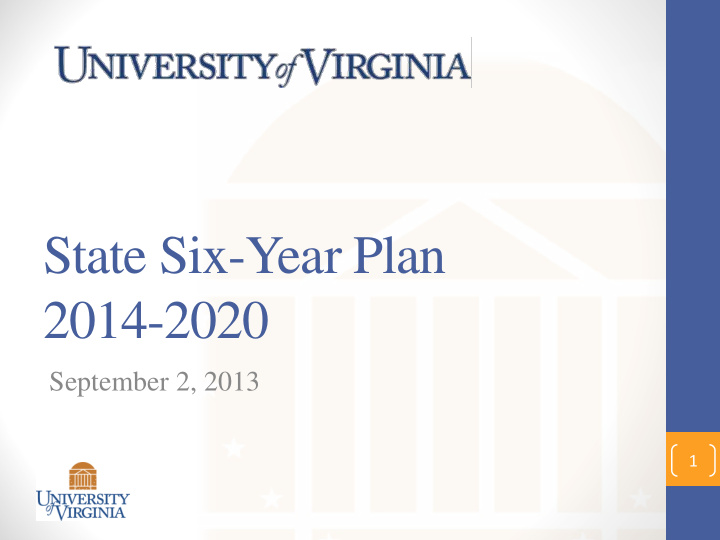 state six year plan 2014 2020