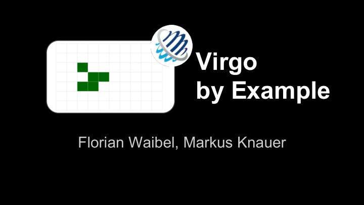 virgo by example