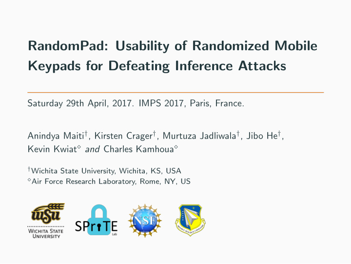 randompad usability of randomized mobile keypads for