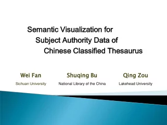 Chi  hine  nese  se Cla  lassified  sified Th  Thes  esau  aurus  us  Wei  ei Fan  an  Shuqi  qing