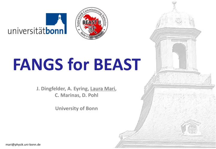 fangs for beast