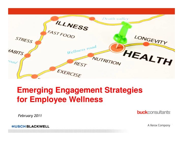 emerging engagement strategies for employee wellness