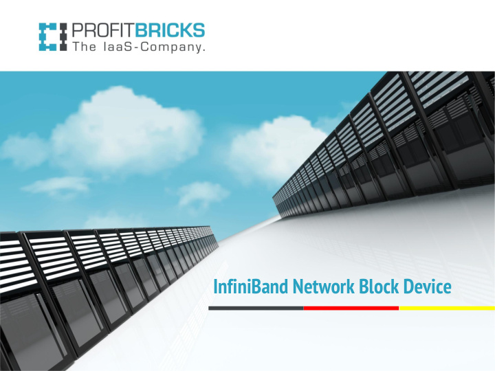 infiniband network block device overview