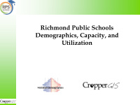 richmond public schools demographics capacity and
