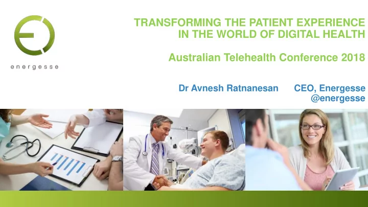 australian telehealth conference 2018