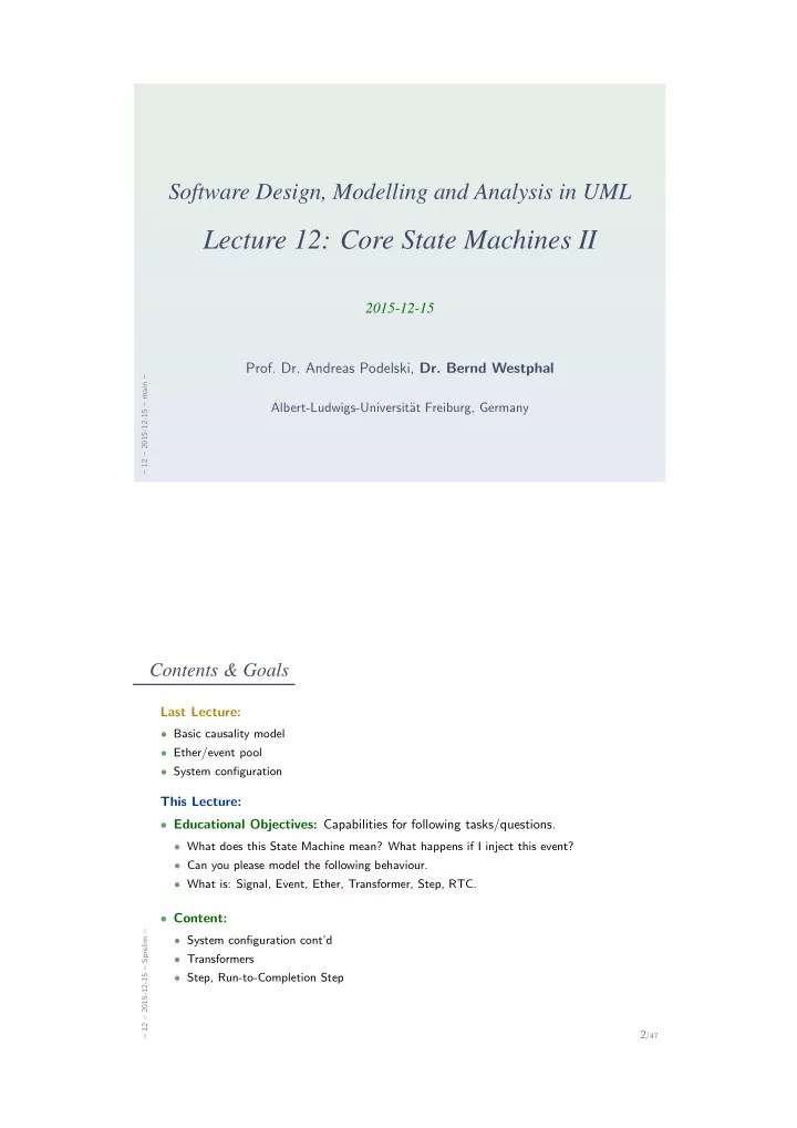 lecture 12 core state machines ii