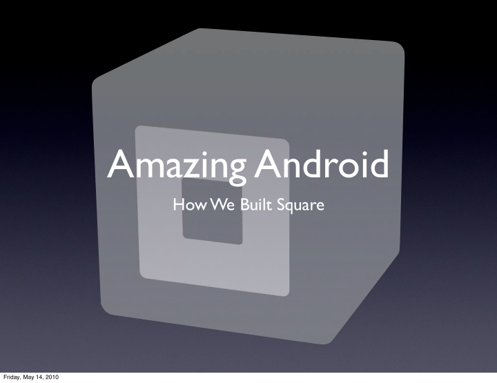 amazing android
