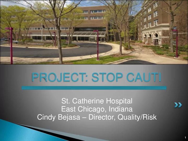 project stop cauti
