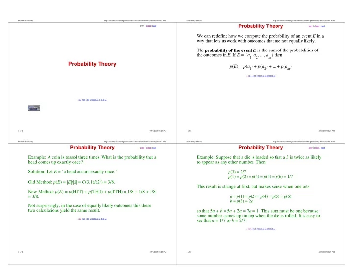 probability theory