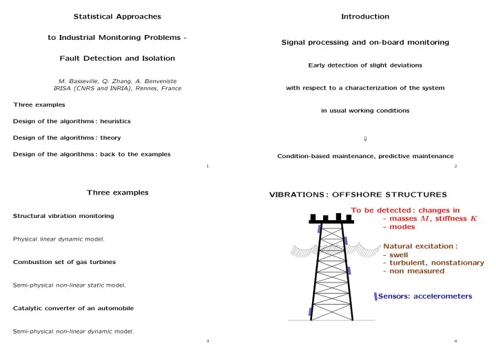 masses m stiffness k