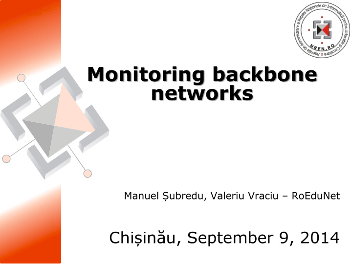 monitoring backbone