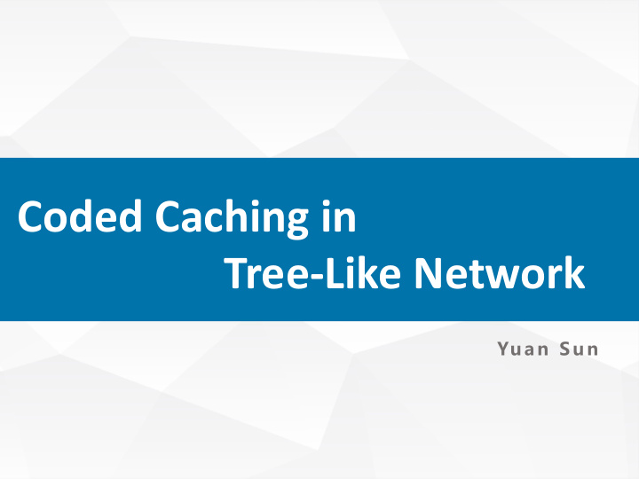 tree like network yu an su n introduction