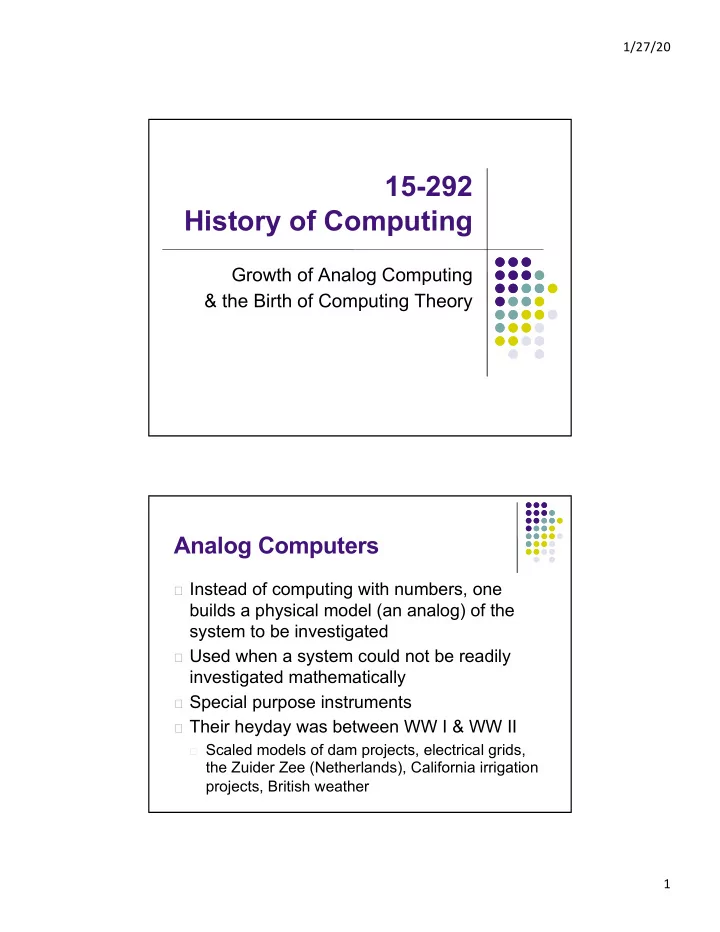 15 292 history of computing