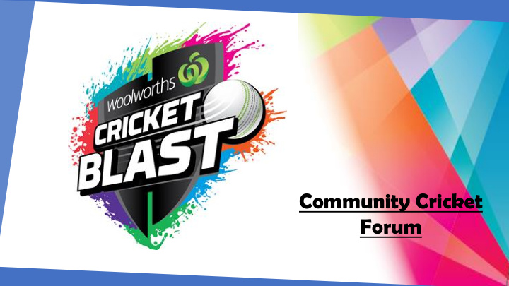 community cricket forum item cricket blast junior blaster