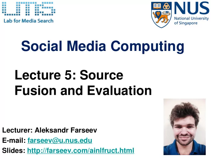 social media computing