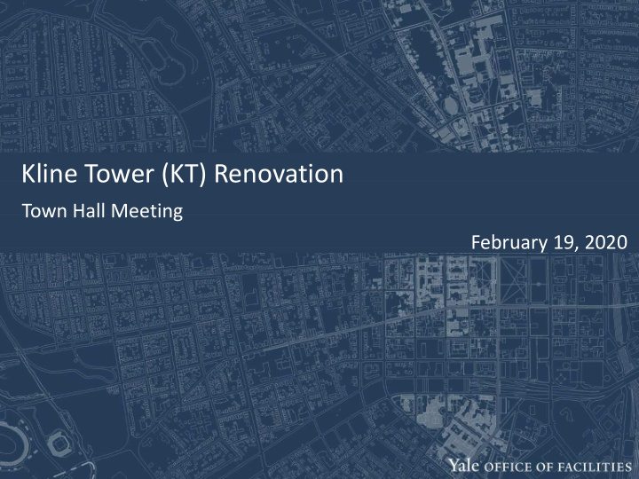 kline tower kt renovation