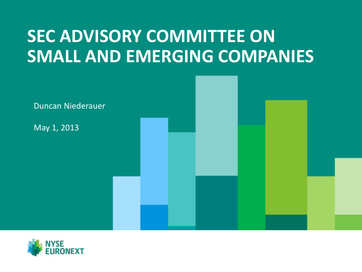 sec advisory committee on small and emerging companies
