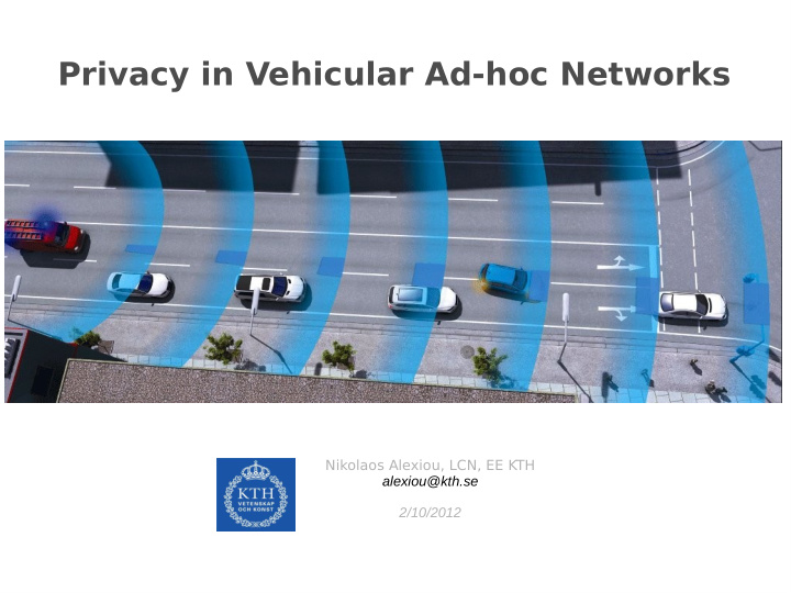 privacy in vehicular ad hoc networks