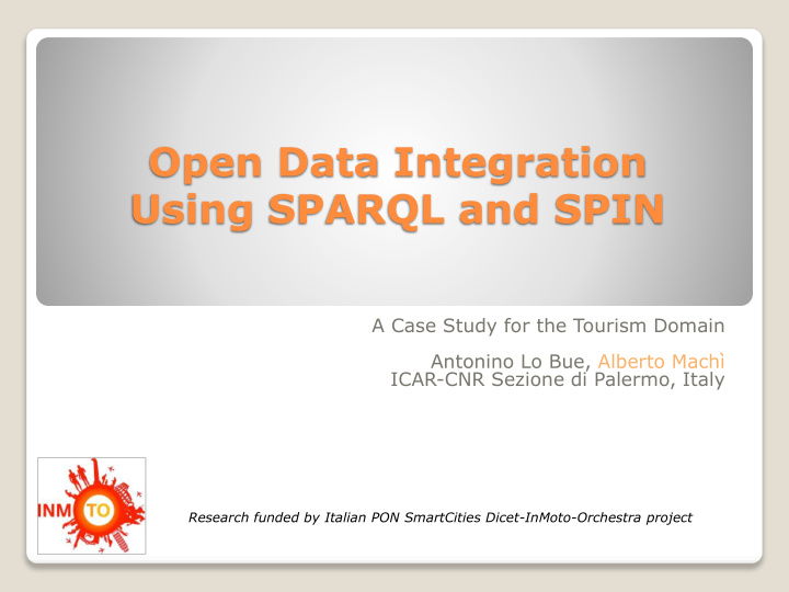 using sparql and spin