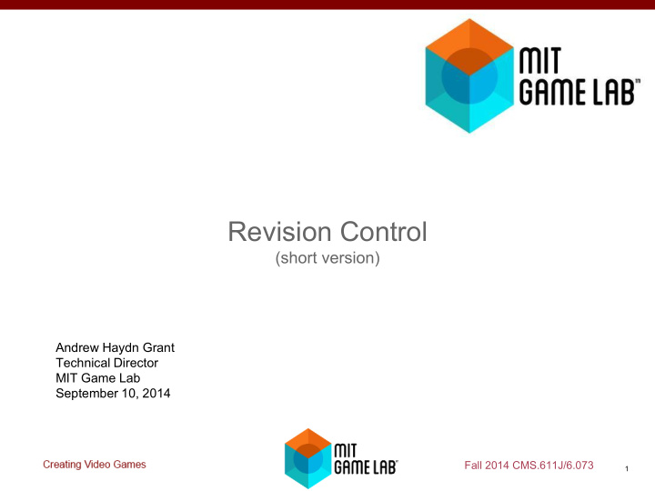 revision control