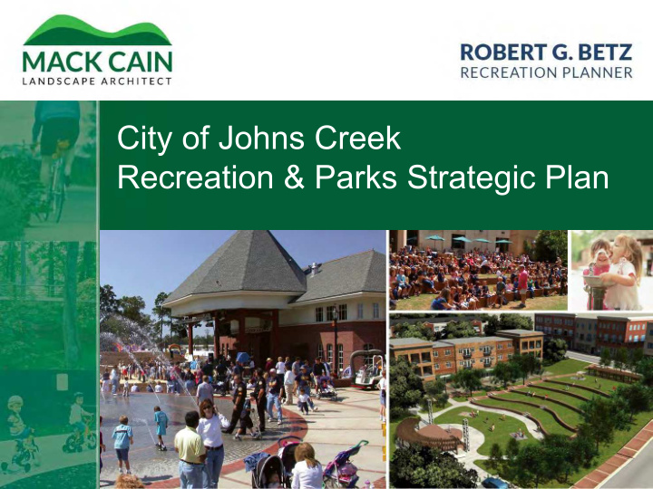 city of johns creek recreation amp parks strategic plan