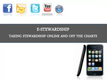 E-STE  TEWARDS  WARDSHIP  HIP  TA  TAKI  KING  NG STE  TEWAR  ARDS  DSHIP  HIP ON  ONLINE  INE AN