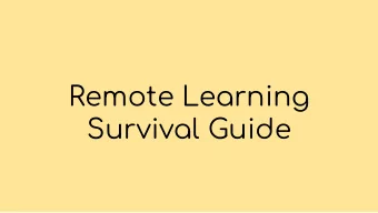 Remote Learning  Survival Guide  Board Games  Some ways you can play board games  at home are
