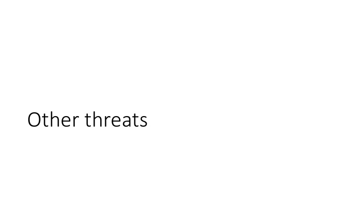 other threats threat model beyond tls