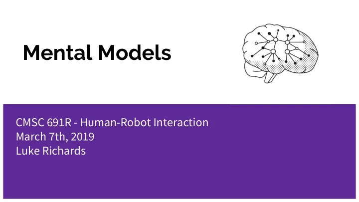 mental models