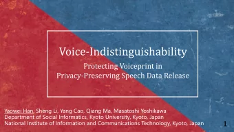 Voice-Indistinguishability  Protecting Voiceprint in  Privacy-Preserving Speech Data Release
