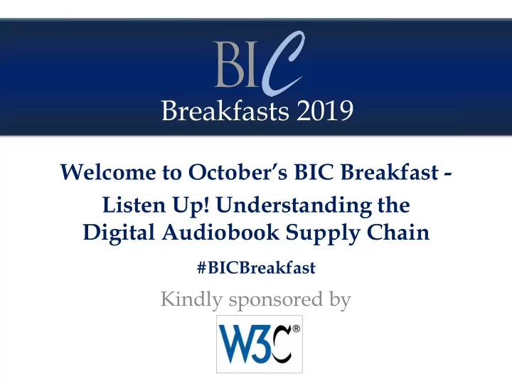 breakfasts 2019