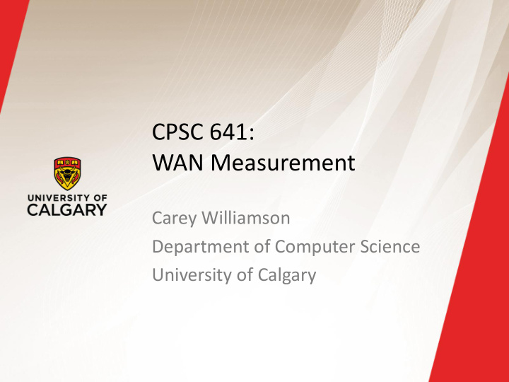 wan measurement