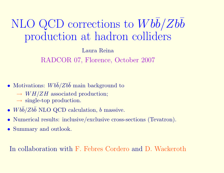 nlo qcd corrections to wb b zb b production at hadron