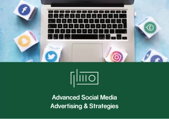 Advanced Social Media  Advertising &amp; Strategies  Overview  Masars training courses are