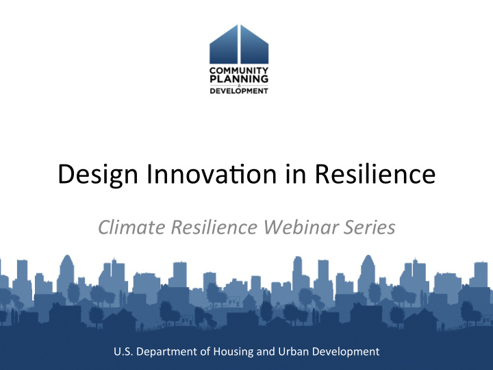 design innovaoon in resilience