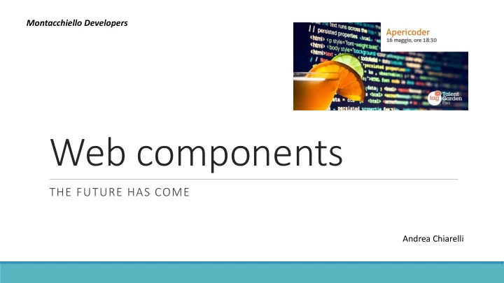 web components