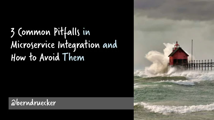 microservice integration and
