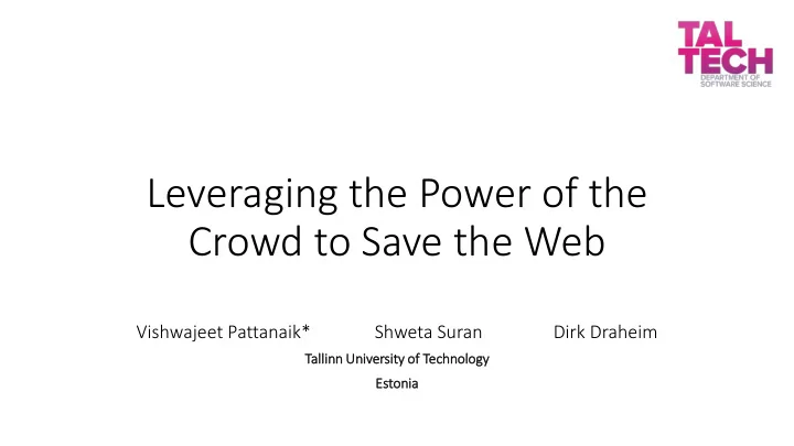 leveraging the power of the