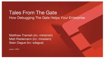 ~130 Guests    &gt;80M tempest tests run in  gate queue during